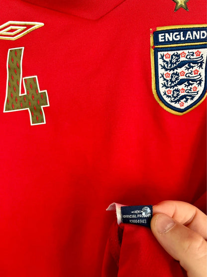 England fodboldtrøje Steven Gerrard 2006