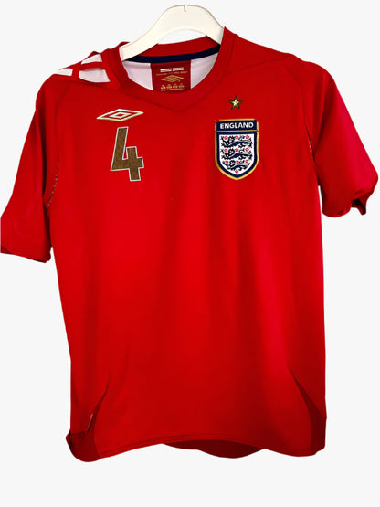 England fodboldtrøje Steven Gerrard 2006