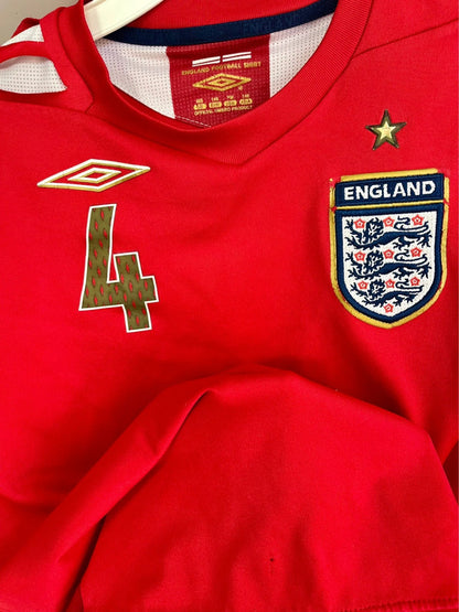 England fodboldtrøje Steven Gerrard 2006