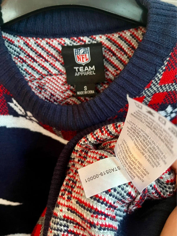 NFL Patriots juletrøje - Small