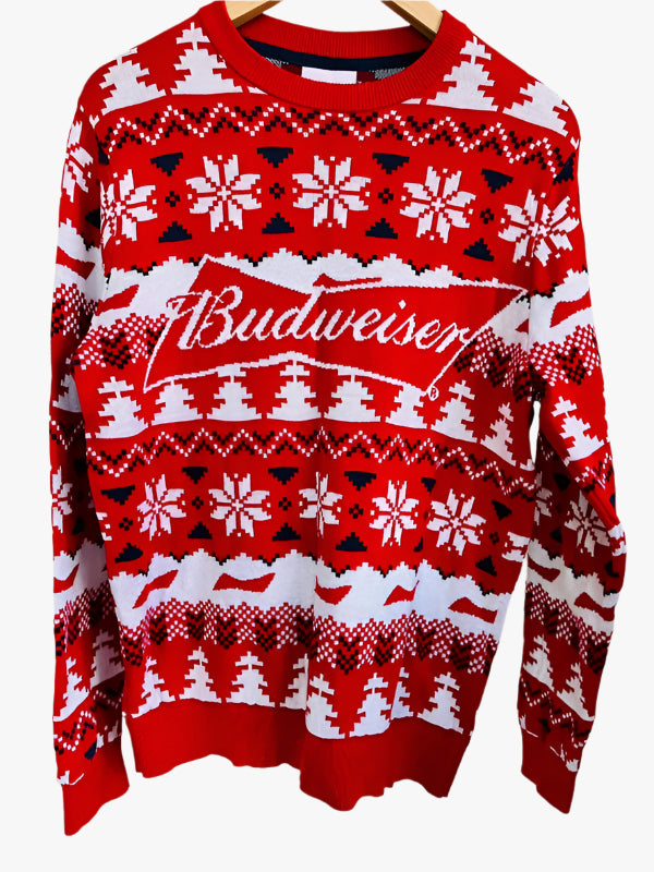 Budweiser juletrøje - Medium