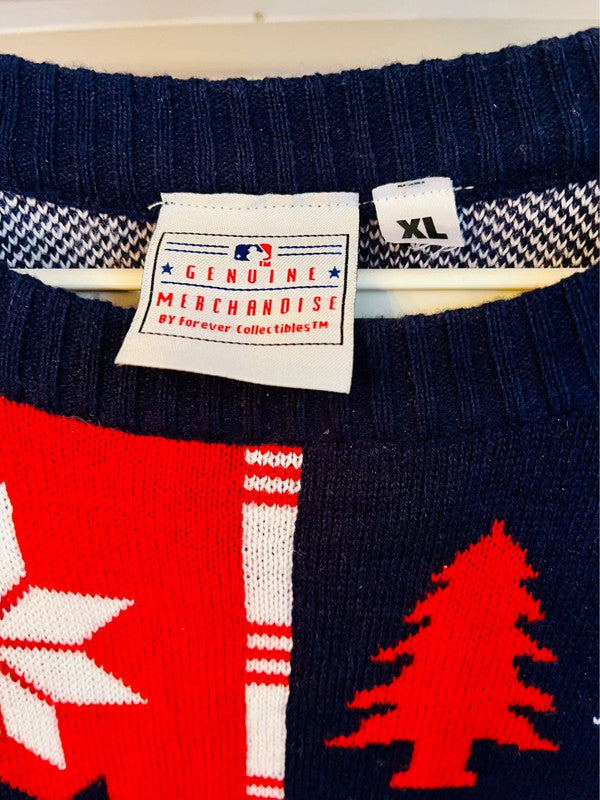 MLB Boston Red Sox juletrøje - XL