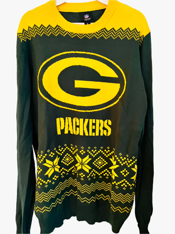 NFL Green Bay Packers juletrøje - Large