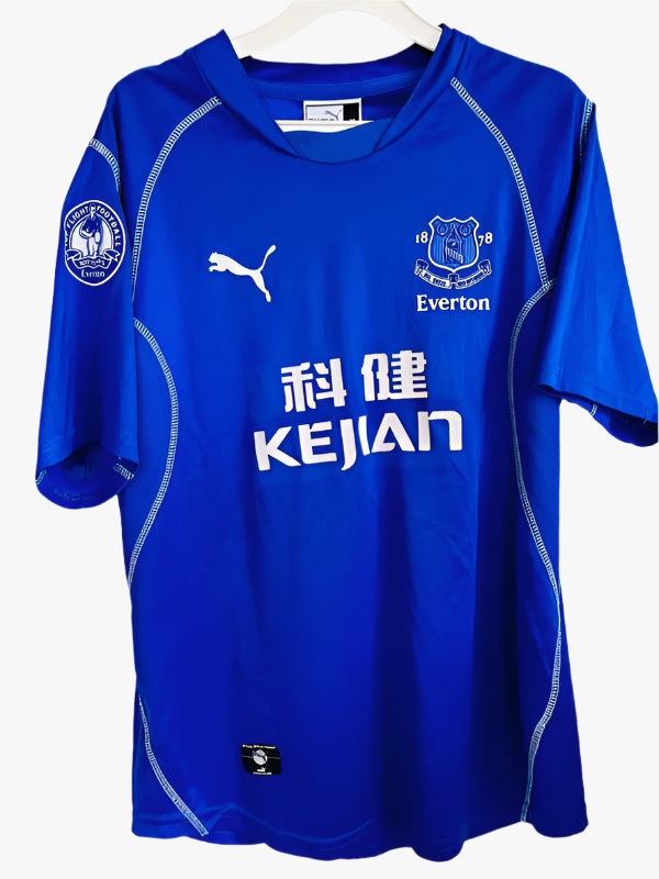 Everton fodboldtrøje David Weir 2002