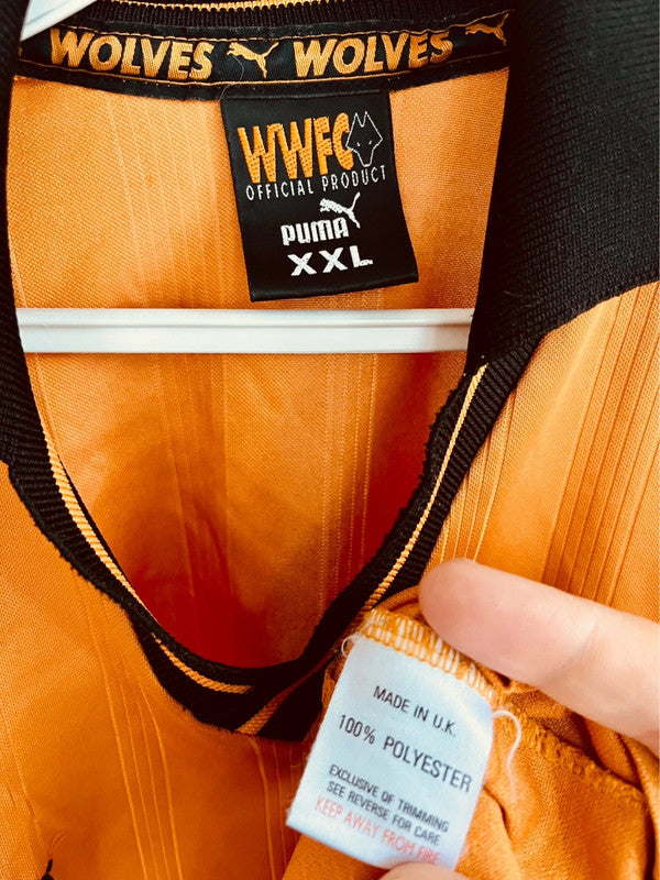 Wolverhampton fodboldtrøje 1998