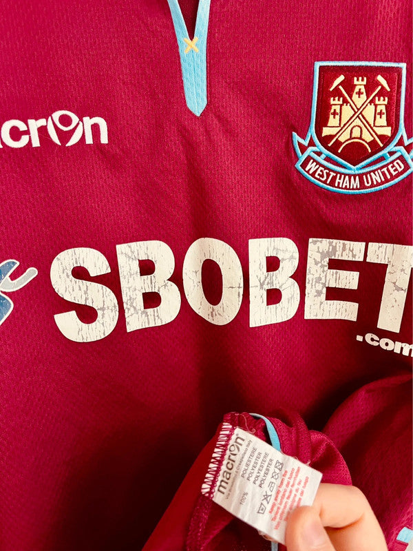 West Ham fodboldtrøje 2012