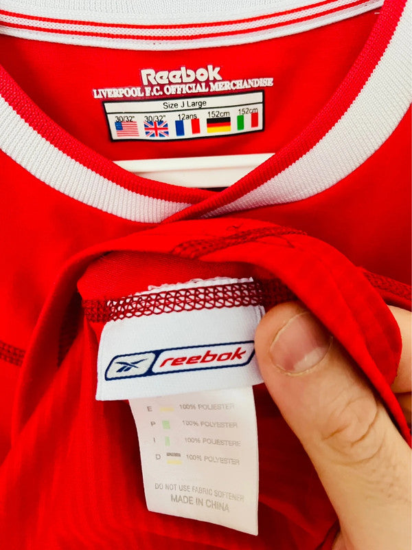 Liverpool fodboldtrøje 2002