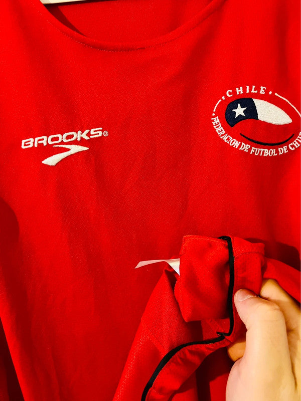 Chile fodboldtrøje med Valdivia - 2010