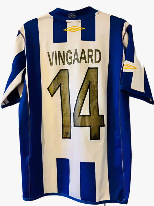 Esbjerg fodboldtrøje med  Martin Vingaard - 2008