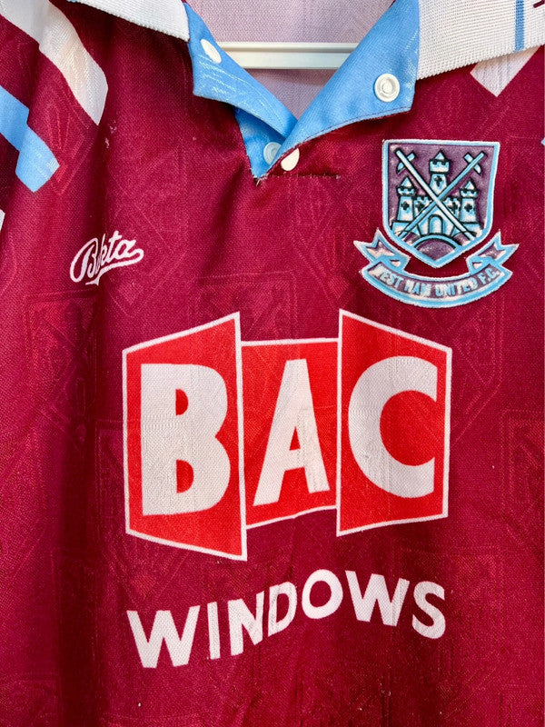 West Ham fodboldtrøje 1991
