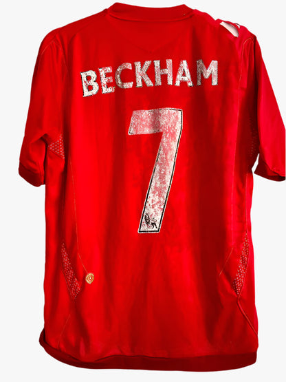 England fodboldtrøje med David Beckham - 2004