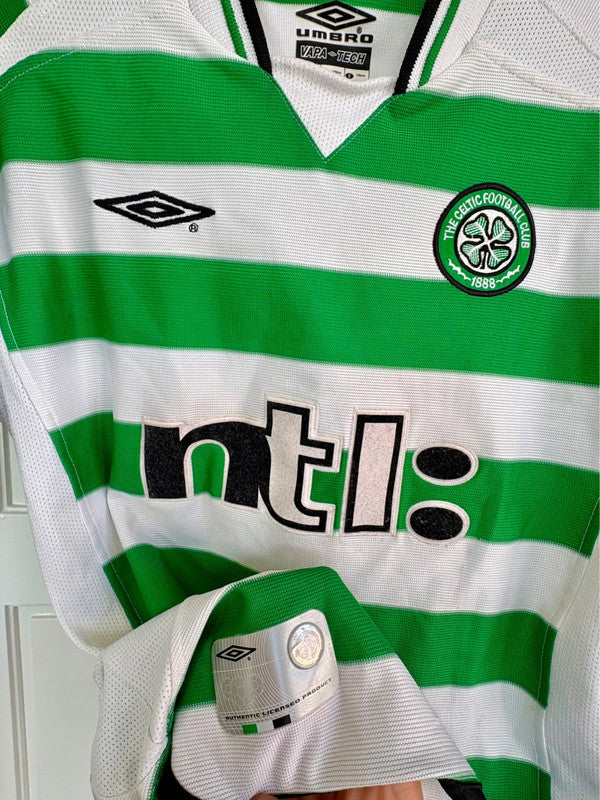 Celtic fodboldtrøje 2001