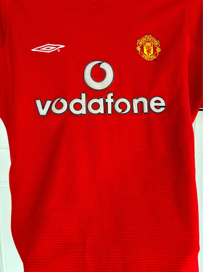 Manchester United fodboldtrøje 2002