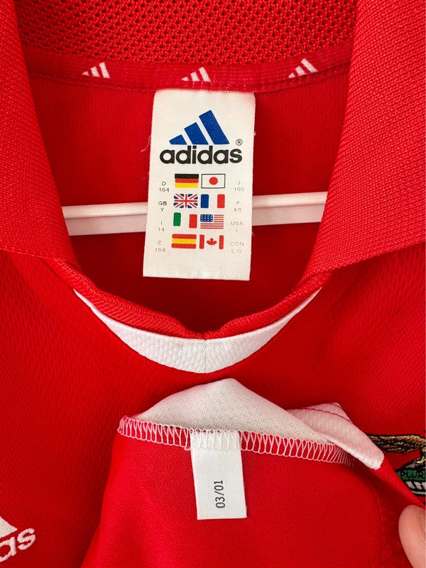 Benfica fodboldtrøje 2001
