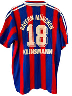 Bayern München fodboldtrøje med Klinsmann - 1995/96