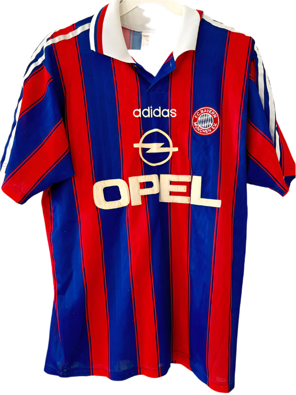 Bayern München fodboldtrøje med Klinsmann - 1995/96