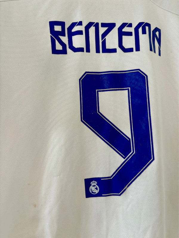 Real Madrid fodboldtrøje med Benzema