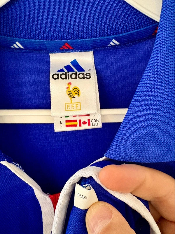 Frankrig fodboldtrøje 2000/02