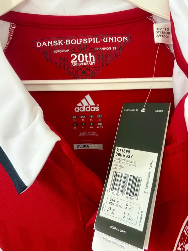 Danmark fodboldtrøje 2012