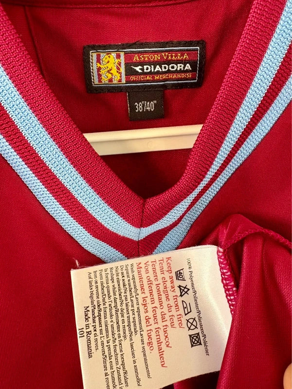 Aston Villa fodboldtrøje 2002