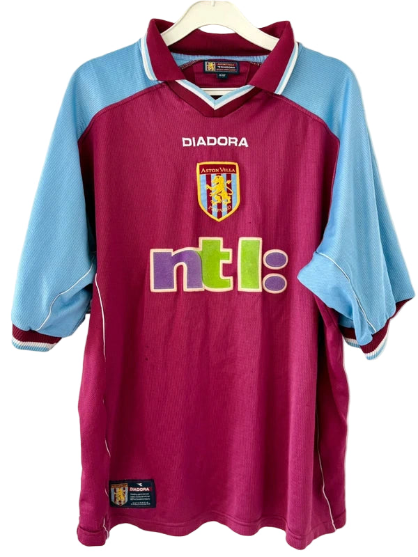 Vintage Aston Villa fodboldtrøje