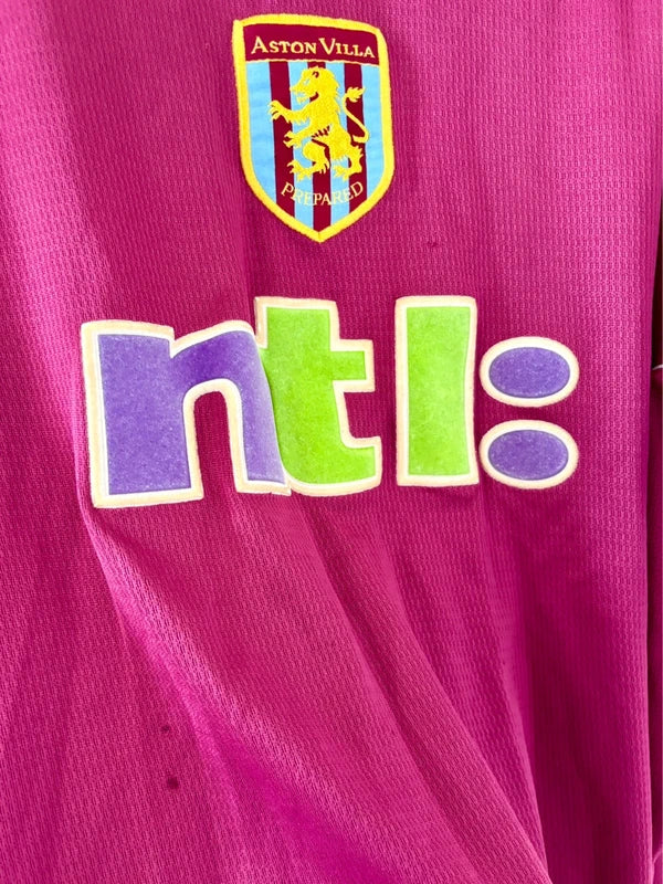 Aston Villa fodboldtrøje 2000-01