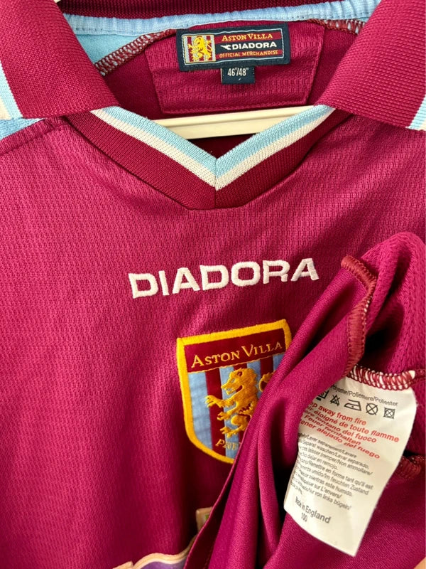 Aston Villa fodboldtrøje 2000-01