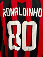 AC Milan fodboldtrøje Ronaldinho 2008