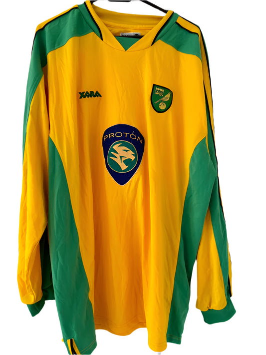 Norwich City fodboldtrøje - 2003/04