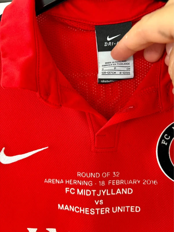 FC Midtjylland fodboldtrøje med Olsson 2016