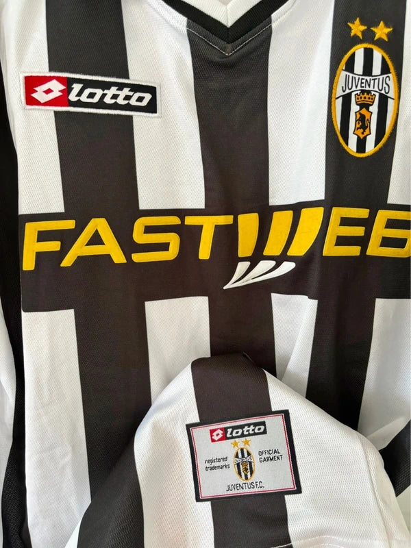 Juventus fodboldtrøje 2003/04