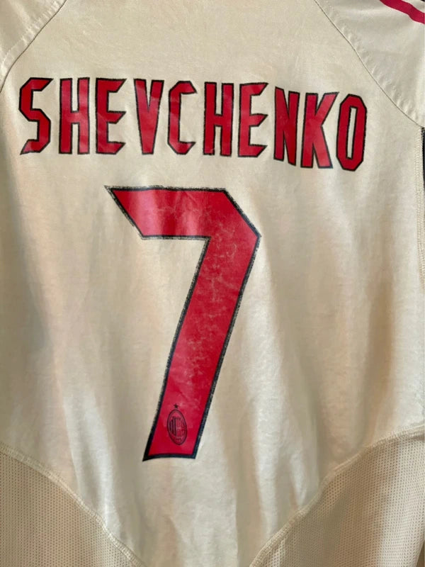 AC Milan fodboldtrøje Shevchenko 7 2003/04