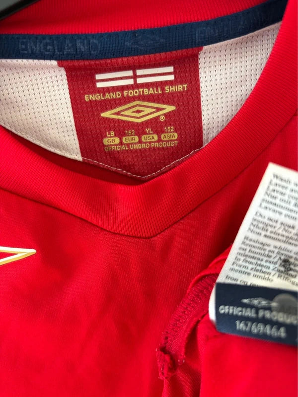 England fodboldtrøje 2006/08