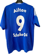 Schalke 04 fodboldtrøje Aílton #9 2003/04