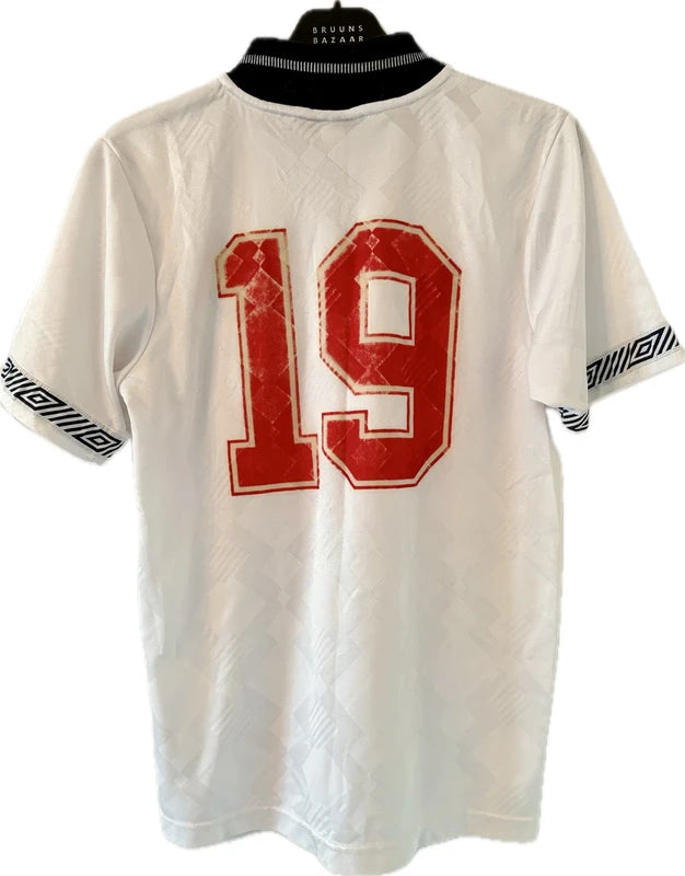 England fodboldtrøje remake EM 1990 #19 Gascoigne