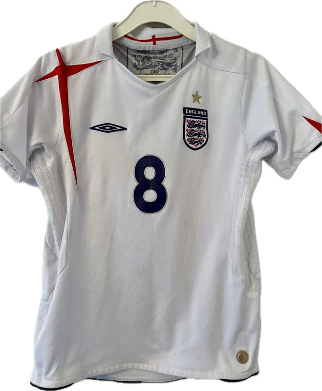 England fodboldtrøje Lampard #8 2006