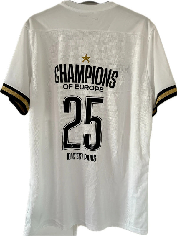 PSG fodboldtrøje 2025 Champions of Europe