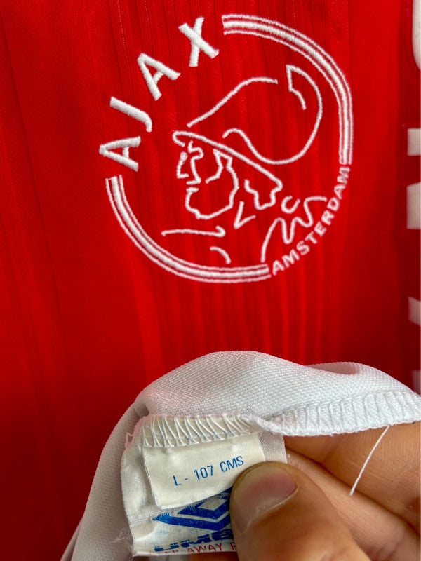Ajax Amsterdam fodboldtrøje med Litmanen 1995