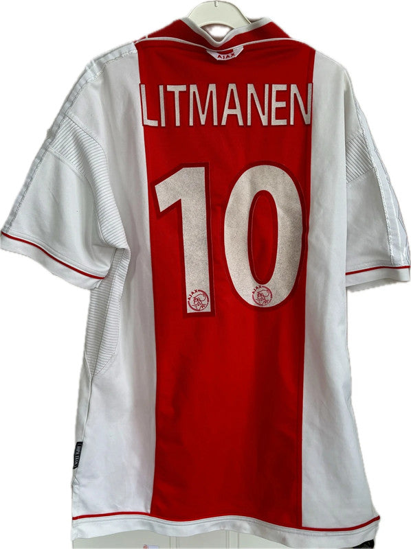 Ajax Amsterdam fodboldtrøje med Litmanen 1995