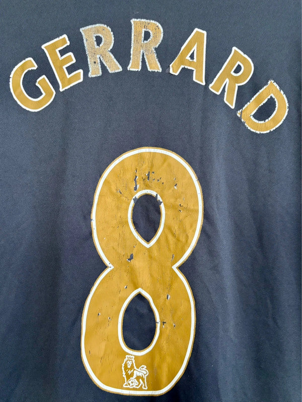 Liverpool fodboldtrøje 2008 Gerrard #8