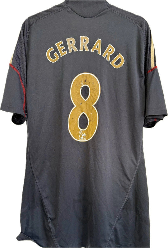 Liverpool fodboldtrøje 2008 Gerrard #8