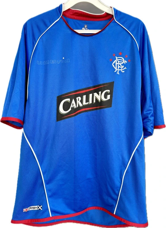 Glasgow Rangers fodboldtrøje 2005–07