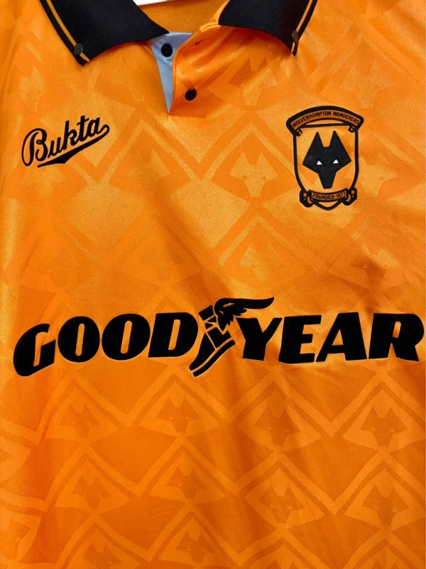 Wolverhampton retro fodboldtrøje 1992