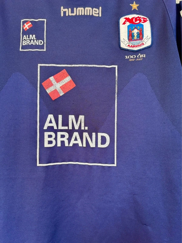 AGF jubilæums fodboldtrøje 2002 (100 år)