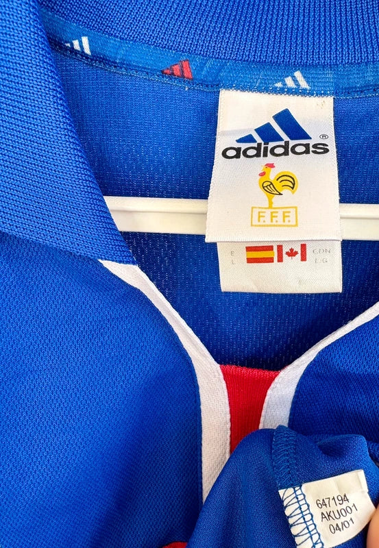 Frankrig fodboldtrøje 2000–02