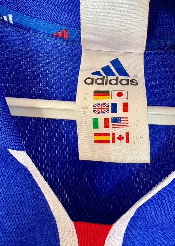 Frankrig fodboldtrøje 2000–02