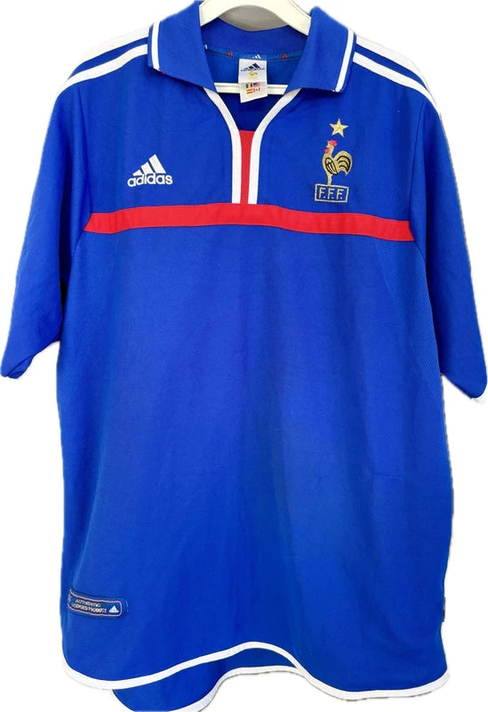 Frankrig fodboldtrøje 2000–02