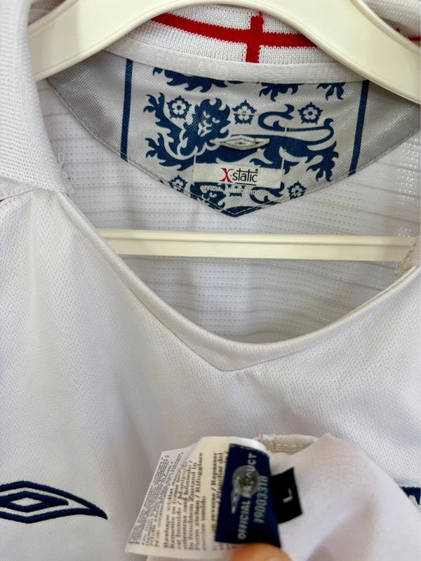 England fodboldtrøje 2007–09