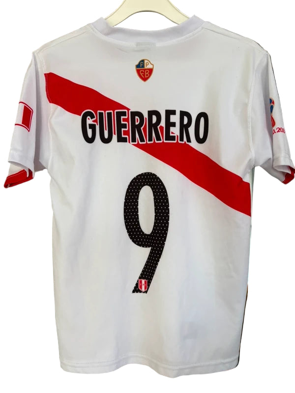 Peru fodboldtrøje 2018 – Guerrero #9