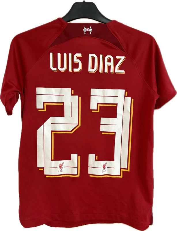 Liverpool fodboldtrøje 2022 Luis Díaz #23